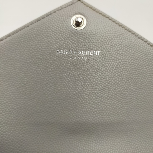Saint Laurent Bag Gray Leather - Picture 7 of 10